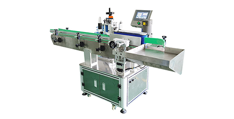 Automatic roller round bottle labeling machine for small glass jar