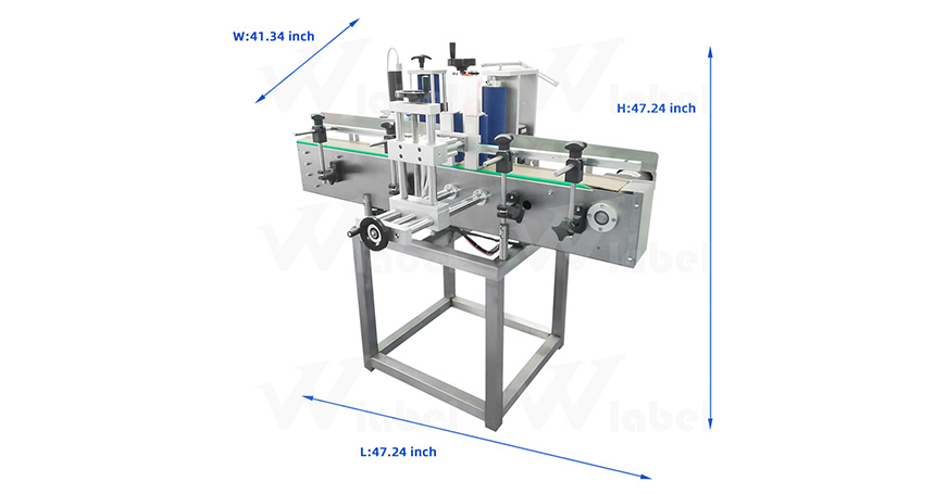 6 Heads Automatic Liquid Round Bottle Filling Capping Labeling Machine for Wine