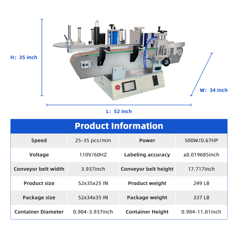 You Can Get Automatic Round Bottle Wine Labeling Machine within 1 Week! 